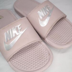 Nike Slide Sandal Shoe Nude Color Women's Size 10